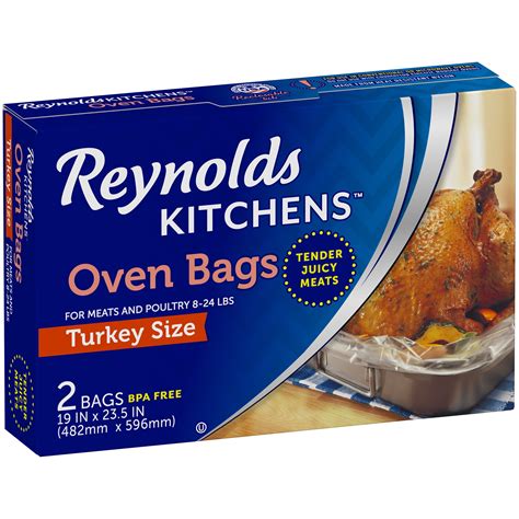 Reynolds Kitchens™ Turkey Size Oven Bags 2 ct Box - Walmart.com