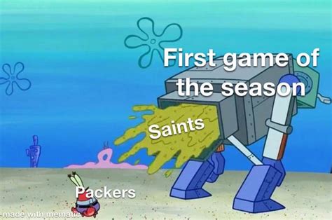 Packers vs Saints : r/nflmemes