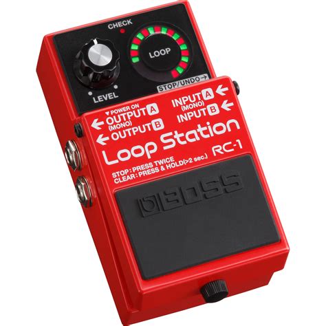 BOSS RC-1 Loop Station Pedal RC-1 B&H Photo Video