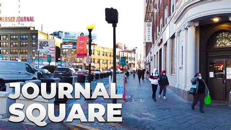 Walking New Jersey's Journal Square in Jersey City (January 2022) - YouTube