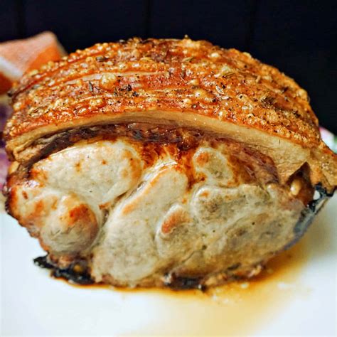 Roast Pork with Crackling - My Gorgeous Recipes