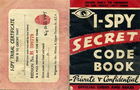 Big Chief I-Spy secret code book. early 1960s | Big Chief I-… | Flickr