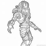 Alien Vs Predator Coloring Pages Printable sketch template