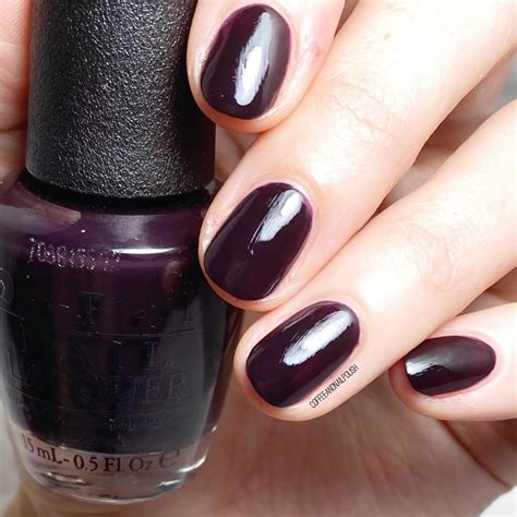 SWATCH SUNDAY — OPI Lincoln Park After Dark – Coffee & Nail Polish