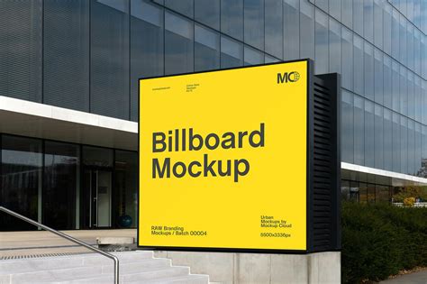 Signs & Billboards Mockups. Premium And Free PSD Mockup Templates