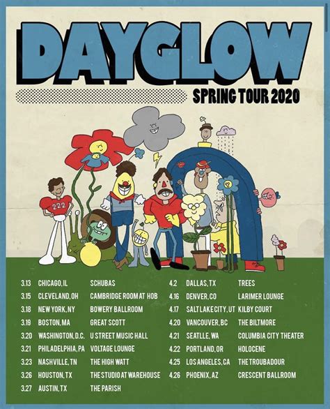 dayglow spring tour 2020 dates : r/DayglowMusic