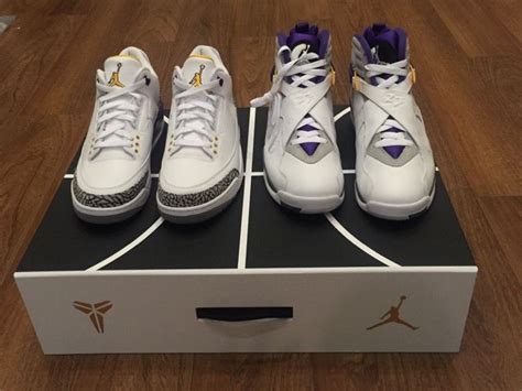 Air Jordan Kobe Bryant White PE Pack - Sneaker Bar Detroit