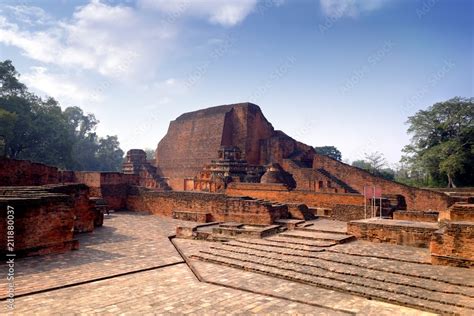 The ruins of Nalanda Mahavihara, Nalanda University Excavated Site ...