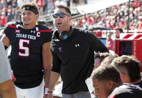 Kliff Kingsbury interview: Texas Tech head coach talks Patrick Mahomes ...