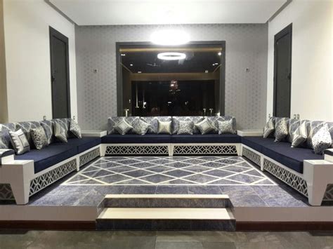 مجلس متصل موديرن modern arab majlis Arabian sofa with colour full جل ...