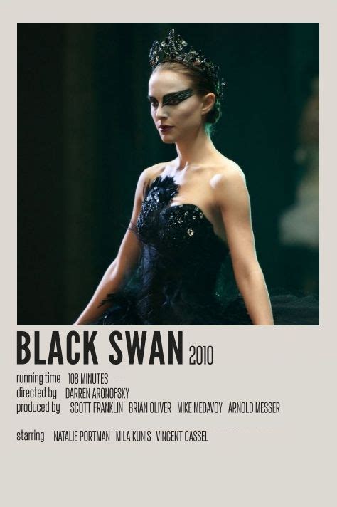 Black swan alternative poster in 2020 | Movie posters minimalist, Black swan movie, Movie prints