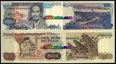 Indonesia banknotes - Indonesia paper money catalog and Indonesian currency history | Paper ...