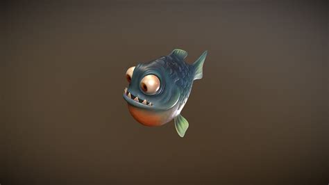 Fish - 3D model by Dmitry Kondratkov (@DmitryK) [9d453cd] - Sketchfab