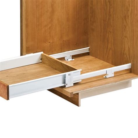 Floor-Mounted Drawer Slides with Metal Sides | Rockler Woodworking and Hardware | Apartment ...