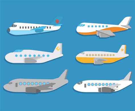 Cartoon Plane Vector Vector Art & Graphics | freevector.com