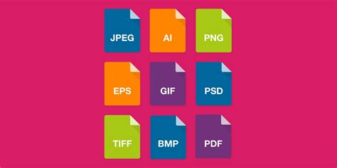 Understanding The Different Graphic File Formats & Features