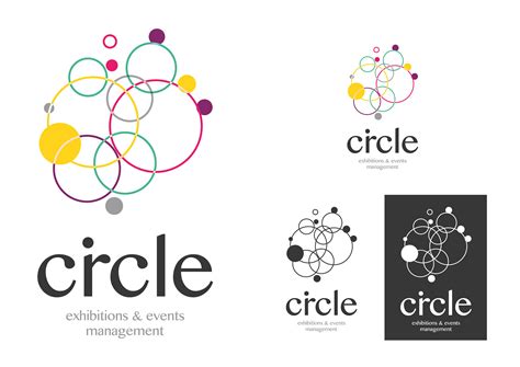 circle events on Behance