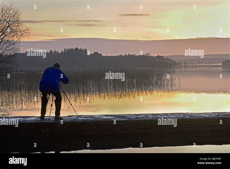 Lake of menteith reflections hi-res stock photography and images - Alamy