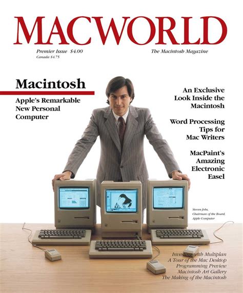 Cover story: Steve Jobs and the first issue of Macworld