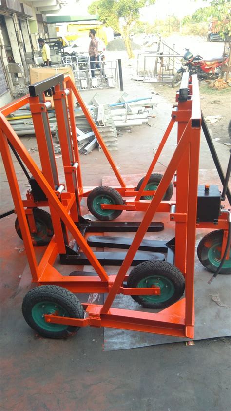 HAND MADE 200mm Brick Handling Trolley, Load Capacity: 1 Ton, | ID: 23396993130