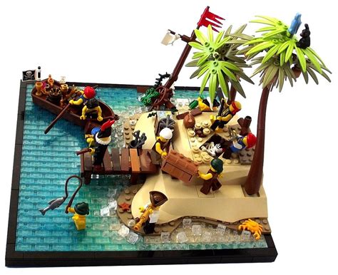 Pirate_island_Ensemble (3) | Campistron1683 | Pirate lego, Lego pictures, Lego pirate ship