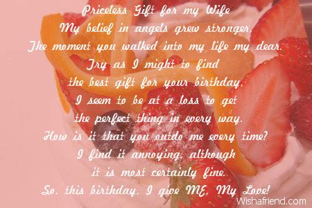 Wife Birthday Poems