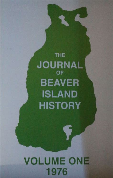 Journal of Beaver Island History, Vol 1-5 - Great Lakes Fisheries ...