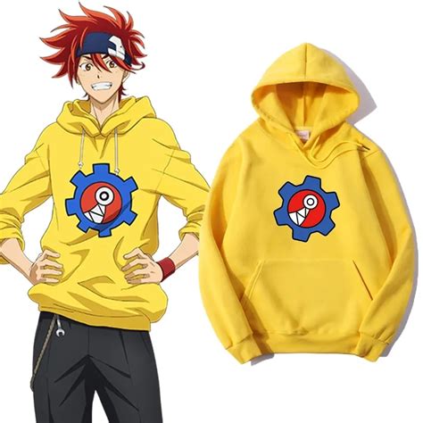 Takerlama SK8 The Infinity Hoodie Reki Cosplay Yellow Womens Men ...