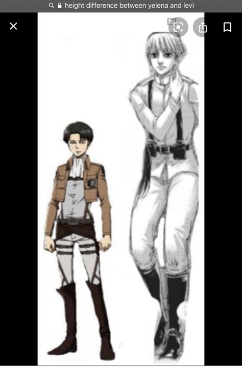 Levi Ackerman Height Difference