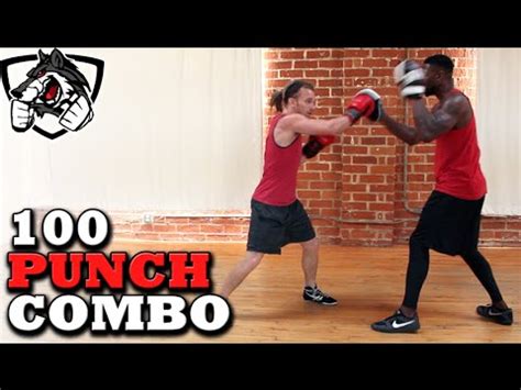 100 Punch Boxing Combo - Under 30 Seconds! - YouTube