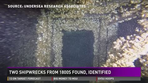 2 Lake Huron shipwrecks lost since the 1800s found, identified ...