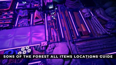 Sons of the Forest All Items Locations Guide - KeenGamer