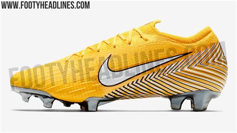 Meu Jogo: Yellow Nike Mercurial Vapor Neymar 2018 Signature Boots ...