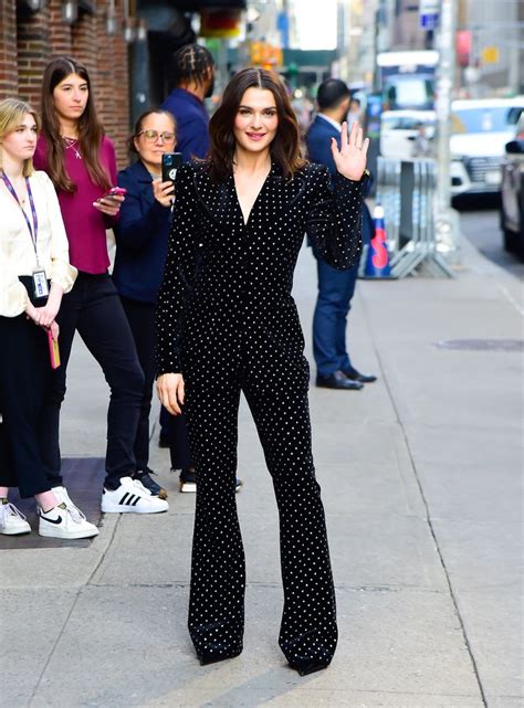 Rachel Weisz, 53, rocks leg-lengthening outfit with a twist – and she ...