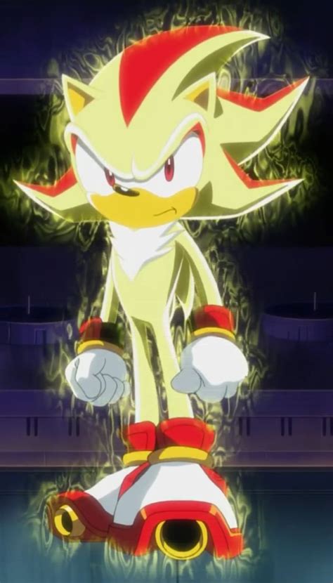 Super Shadow The Hedgehog From Sonic X