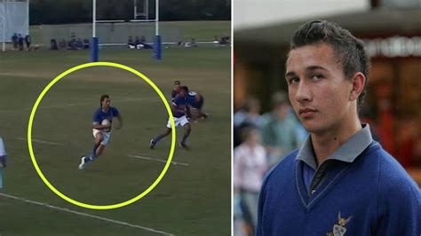 New highlights of Quade Cooper playing schoolboy rugby is taking over ...