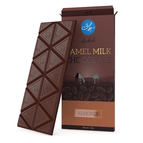 Camel Milk Chocolate with Almonds - Pack of 3 | Chocolate | Islamic Shop