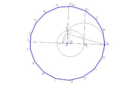 Heptadecagon Construction – GeoGebra