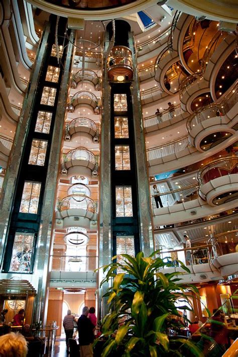 Elevator on Jewel of the Seas. Photo by timelessmemoriestravel.com. #royalcaribbean #cruisin ...