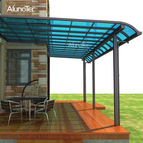 Custom Outdoor Aluminum Waterproof Patio Awning Balcony Cover Curved ...