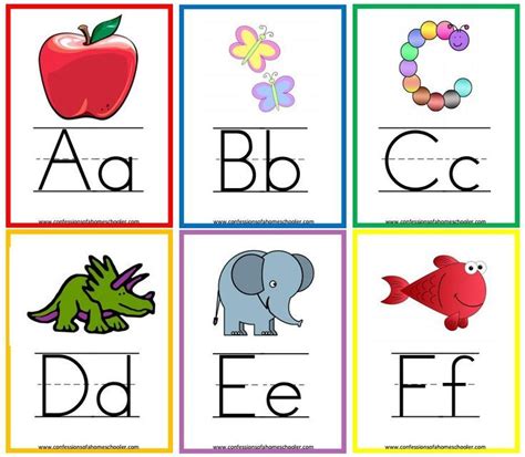 10 Sets of Printable Alphabet Flashcards | Printable flash cards, Abc flashcards, Alphabet ...