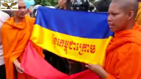 Khmer Kampuchea Krom flag - YouTube