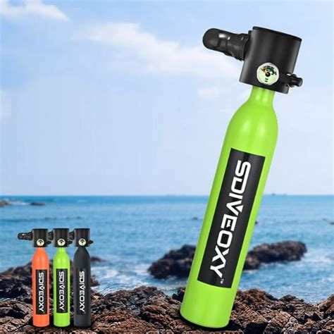 0.5L Scuba Diving Equipment Scuba Tank Diving Bottle Oxygen Cylinder ...