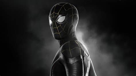 Spider Man black suit No way Home Wallpaper 4k HD ID:8228