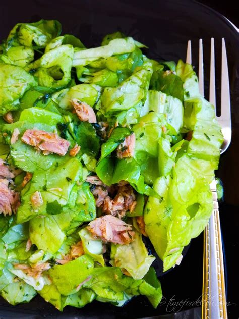 Quick Tuna Salad With Lettuce Recipe