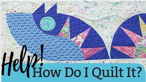 Help! How Do I Quilt Tula Pink's Serpentine Sea Monster Quilt: A Tutorial with Angela Walters ...