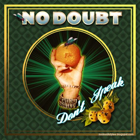 No Doubt Stylee: Single Artwork: Don't Speak