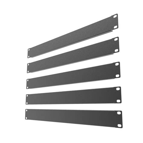 Buy QiaoYoubang 5 Pack of 1U Blank Panel - Metal Rack Mount Filler Panel for 19in Server Rack ...