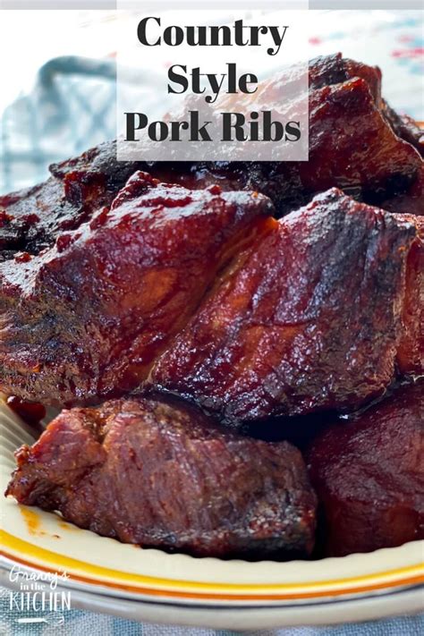 Boneless Country Style Pork Ribs Recipe - Granny's in the Kitchen