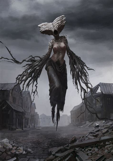 Banshee – horror concept by Samsni C in 2021 | Fantasy creatures, Mythological creatures ...